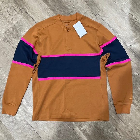 NEW Nike Golf Men's S Dri-Fit NGC‎ Long Sleeve Top DH1266 - Picture 2 of 10